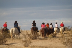 Singles' Retreat: trail ride