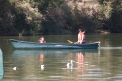 Mother-Daughter: canoeing