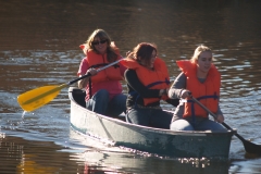 Youth Winter Rendezvous: canoeing